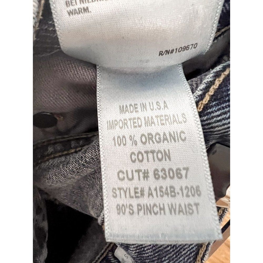 NEW Agolde 90'S Pinch Waist High Rise Straight in Portrait Size 26 - Picture 9 of 10